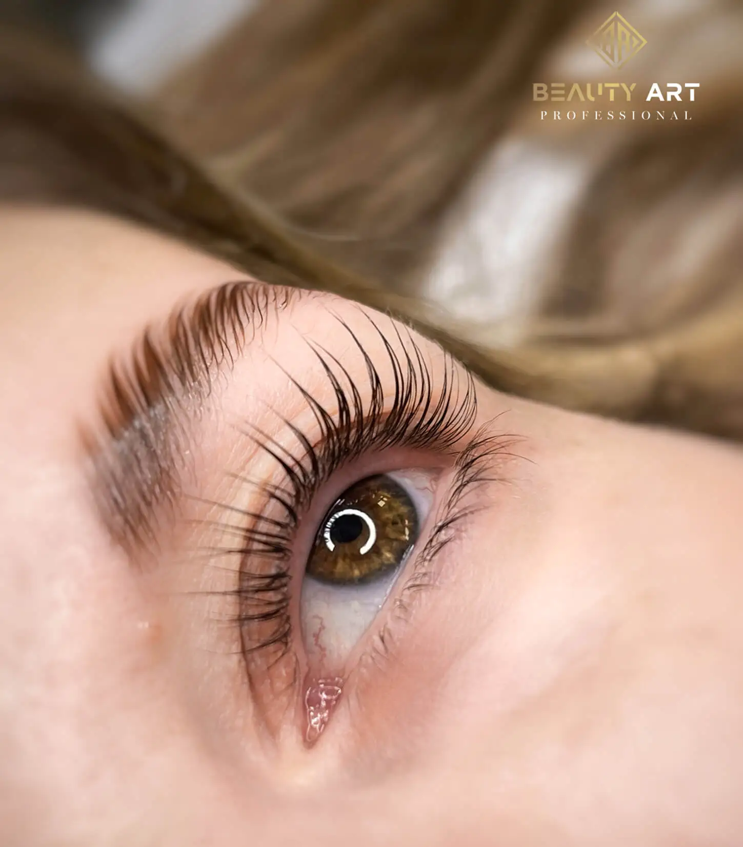 avant et après le rehaussement de cils - beauty art pro 3