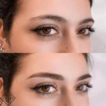 Avant et après le microblading et le microshading - beauty art pro 2