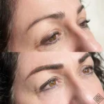 Avant et après le microblading et le microshading - beauty art pro 4