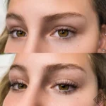avant et après le rehaussement de cils - beauty art pro 5