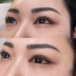 avant et après le rehaussement de cils - beauty art pro 6