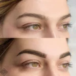 avant et après teinture hybride - beauty art pro 2