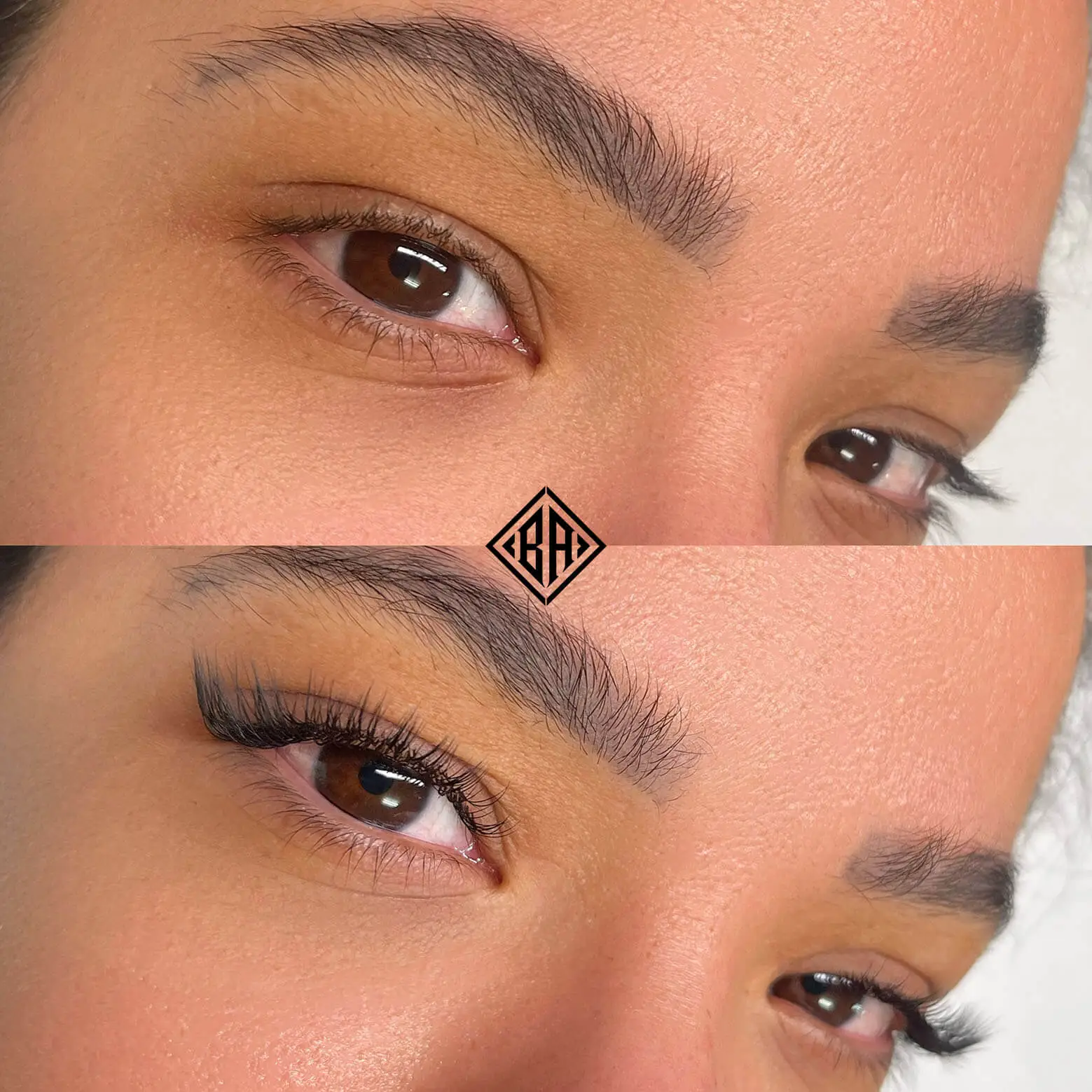 classic eyelash result before and after 2